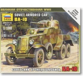 BA-10 Soviet Armoured Car 