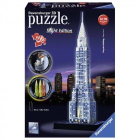 Puzzle 3D Night Edition Chrysler Building