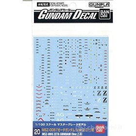 Gundam Decal MSZ-006 Zeta Gundam ver.2.0