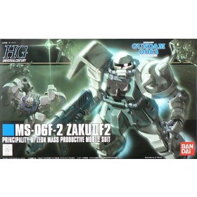 HGUC Zaku-F2 Zeon Type 1/144 Bandai
