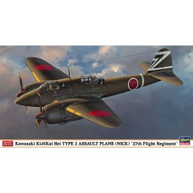 Kawasaki Ki-45 Kai Hei Type 2 Two-Seat Fighter 27th Flight Regiment by Hasegawa