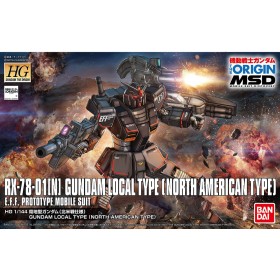 Gundam Local Type north America Bandai