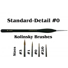 Brushes Detail 0 Natural Kolinsky