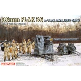 88mm FLAK 36 w/ Flack Artillery Crew	