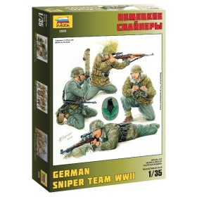 WWII German Sniper Set 4 figures