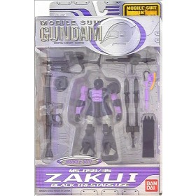 Bandai Mobile Suit (MS) in Action!! MIA Black Tri-Stars -only old Zaku (No.3 Gaia machine)