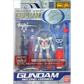 Bandai MS Mobile Suit in Action MIA RX-78-2 Gundam second version 2003 LIMITED VERSION