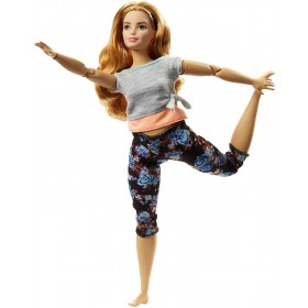 Barbie Mattel Curvy con Capelli Ramati Bambola Snodata