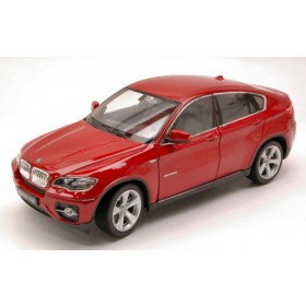 BMW X6 2009 Red Metallic by Welly