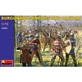 Burgundian knights and Archers - XV Century by MiniArt