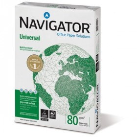 Carta A4 Navigator Universal di colore bianco da 80 g/mq