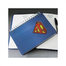 DC Comics Notebook Blue with Superman logo X1