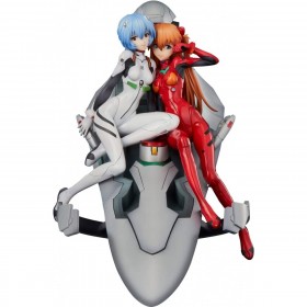 Neon Genesis Evangelion PVC Statue Rei & Asuka Twinmore Object