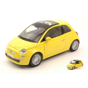 Fiat 500 2009 Yellow by Motormax