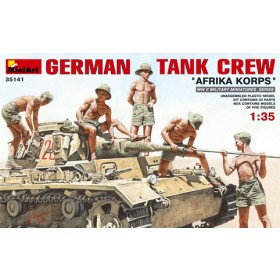 German Tank Crew `Afrika Korps`