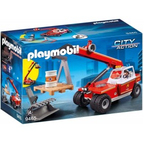 Playmobil City Action veicolo con braccio telescopico
