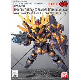 SD Gundam Banshee Norn DSTR EX STD 015 Bandai