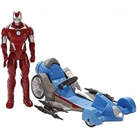 Hasbro - Avengers Iron Man 30 cm più veicolo