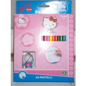 Hello Kitty 24 pastelli Giochi Preziosi