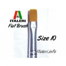 Italeri Size 10 Synthetic Flat Brush