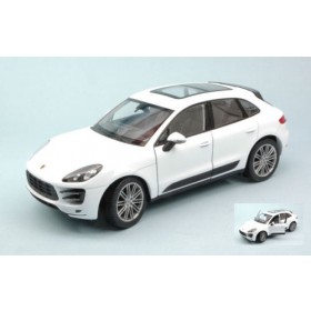 Porsche Macan Turbo 2014 White by Welly