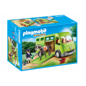 Playmobil country Furgone trasporto cavalli