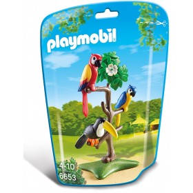 Playmobil Zoo Papagalli e Tucani