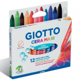 Giotto Cera Maxi 12 Pastelli