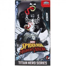 Spider-Man Maximum Venom Personaggio Titan Hero 30cm