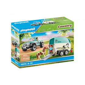 Playmobil 70511 – Fuoristrada con rimorchio