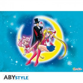 Sailor Moon Poster Moon & Chibi Moon
