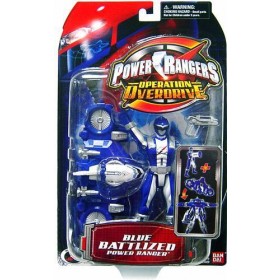 Power Ranger Operation Overdrive blue Ranger
