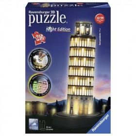 Puzzle 3D Ravensburger Pisa Night Edition