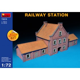 Railway Station (Multi Colored Kit) by MiniArt