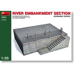 River Embankment Section Miniart 