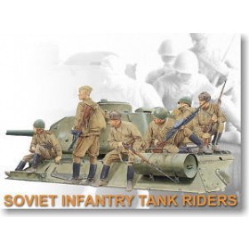 Soviet Tank Boarding Infantryman
