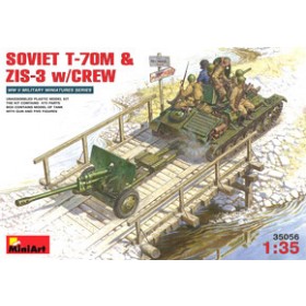 Soviet T-70M & ZIS-3 w/Crew