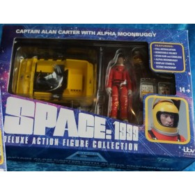 Space 1999 A Carter w Moon Buggy DLX Action Figure