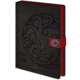 Game og Thrones Targaryen Notebook Premium