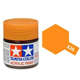 Acrylic X26 Clear Orange 23ml Bottle