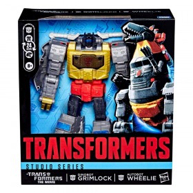 Transformers Studio Series Transformers The Movie Grimlock And Wheelie Action Figure