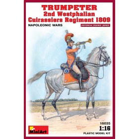 Trumpeter 2nd Westphalianfan Cavalry Regiment 1809 by MiniArt