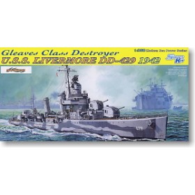 U.S.Navy Gleaves Class Destroyer U.S.S Livermore DD-429 1942