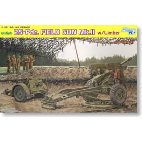 British 25pdr Field Gun Mk.II w/Limber
