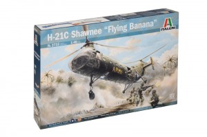 H-21C Shawnee flying Banana