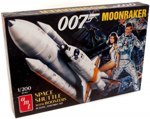 James Bond Moonraker Shuttle model kit