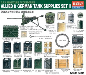 Allied & German Tank Supplies Set II - Modern / WWII