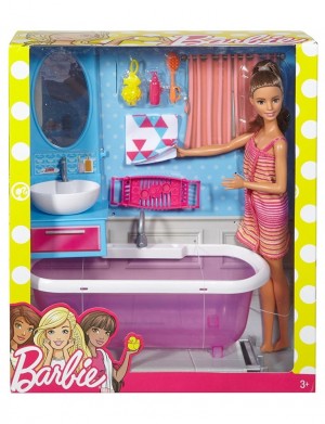 Barbie il bagno ed arredamento