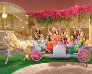 Barbie Carriage Dancing Princesses