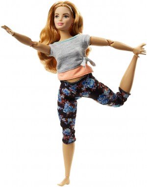 Barbie Mattel Curvy con Capelli Ramati Bambola Snodata